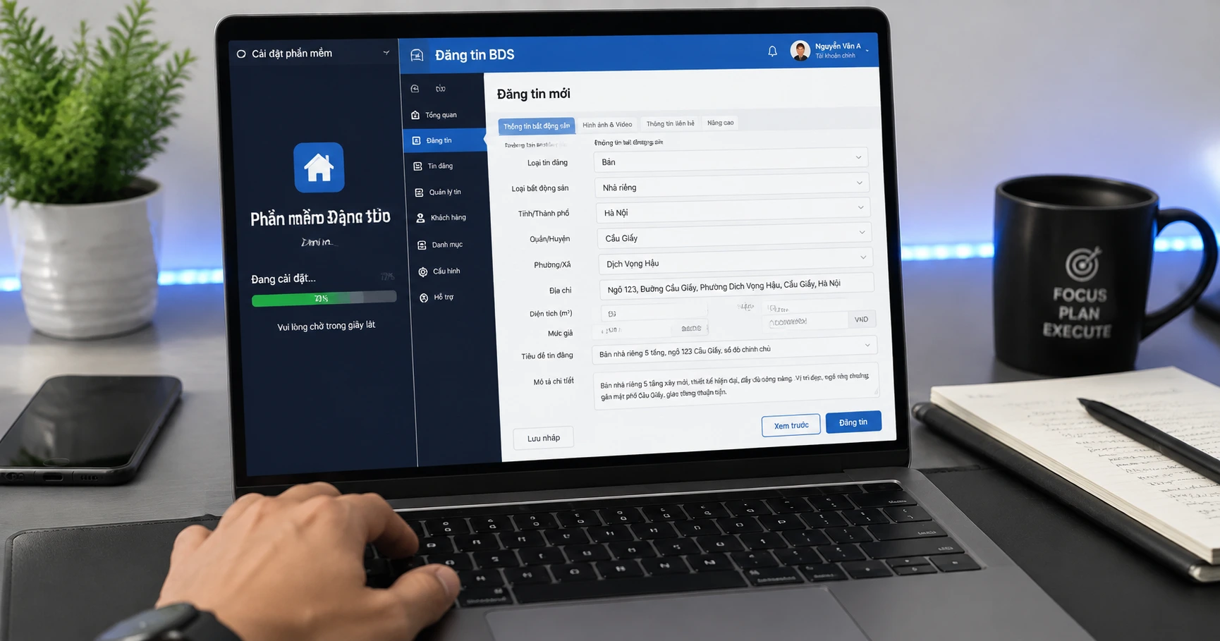 Hướng dẫn tải và cài đặt phần mềm đăng tin BDS hiệu quả - image 2 Hướng dẫn tải và cài đặt phần mềm đăng tin BDS hiệu quả - image 2