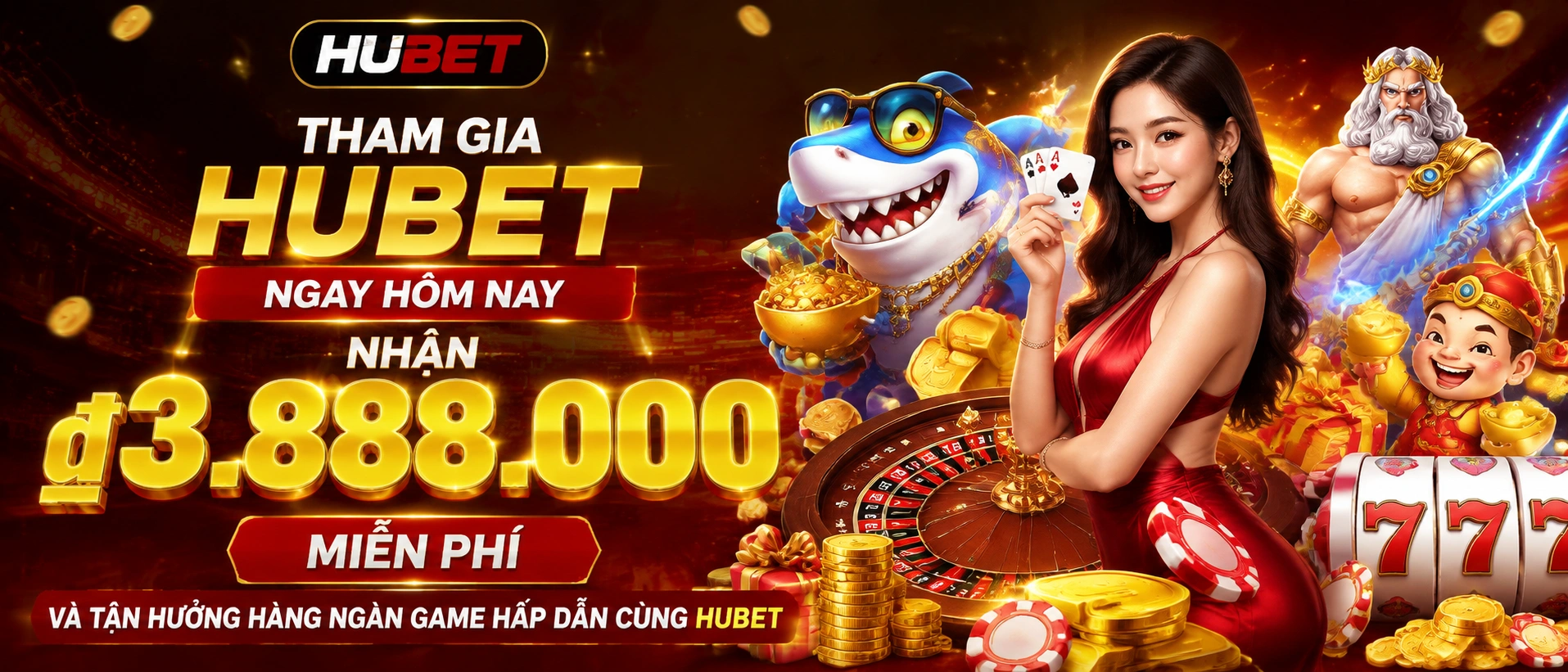 Khu casino trực tuyến HUBET cho bàn chơi nhanh