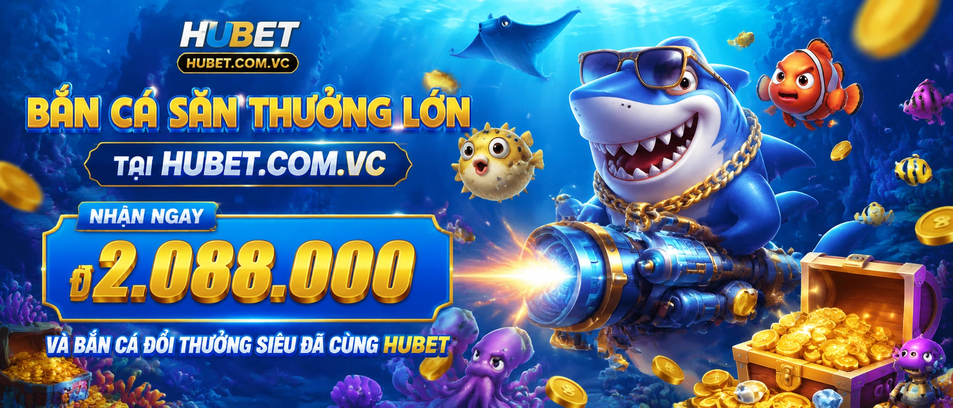 Bắn Cá HUBET tối ưu cho Android iOS và mobile web