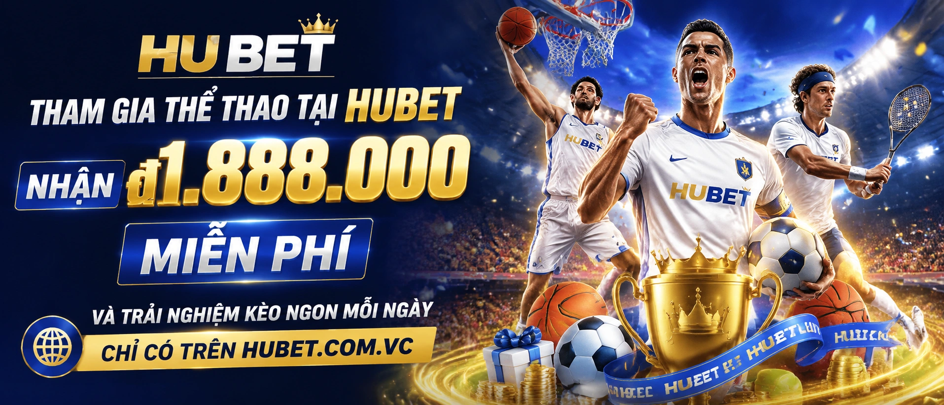 HUBET - giao diện hỗ trợ và nội dung thể thao trên thiết bị di động