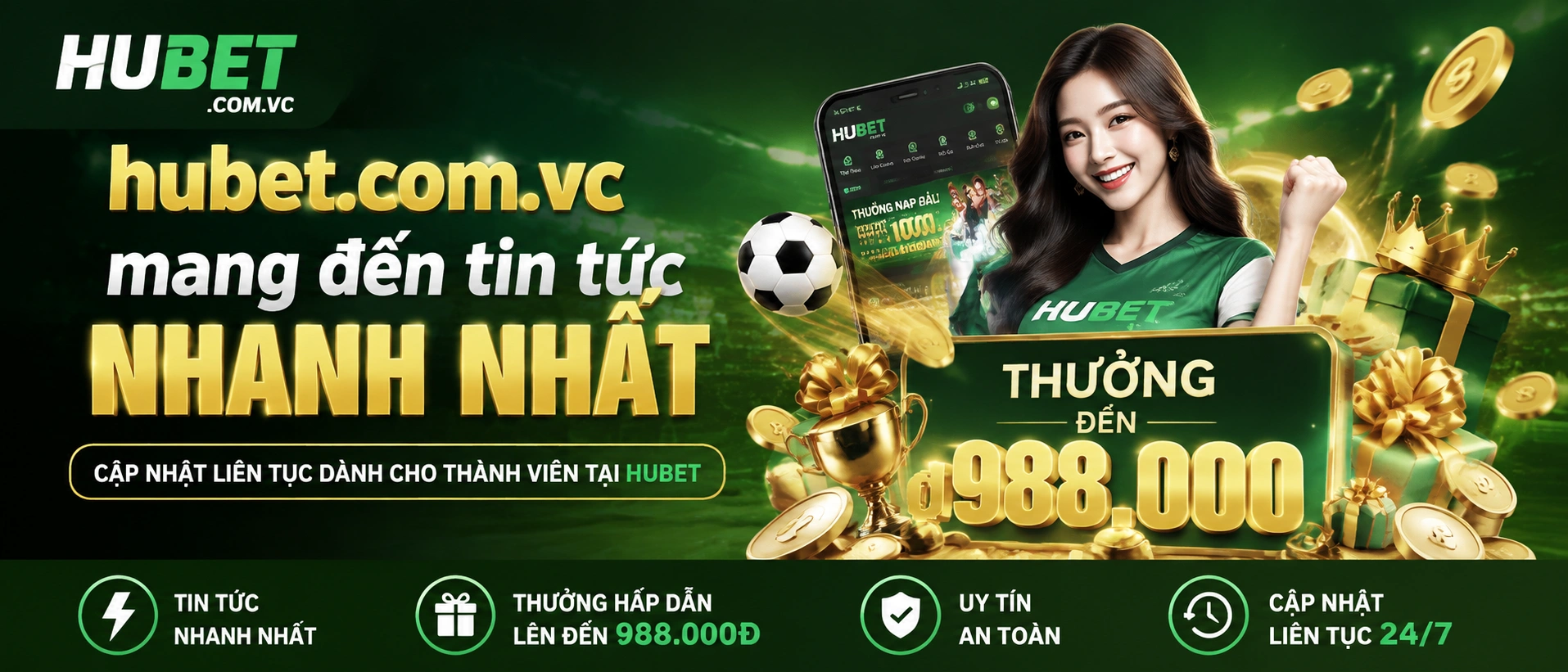 Trang danh mục liên quan HUBET với các chủ đề tin tức, khuyến mãi và sự kiện